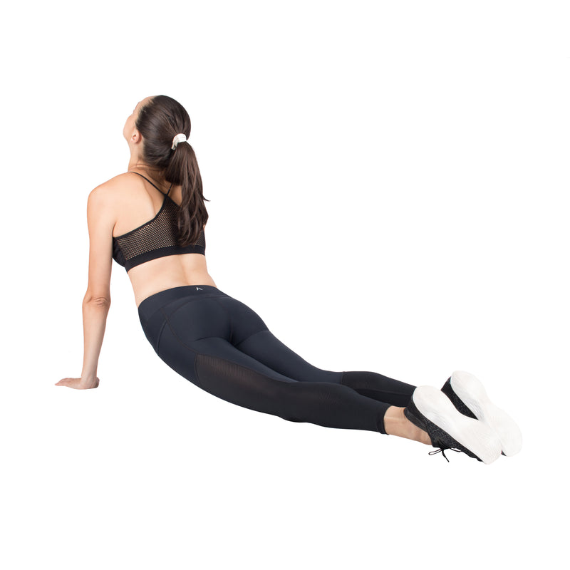 Lightweight breathable athletic workout leggings